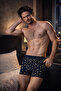 6-Pack Cactus Patterned Boxers - Comfortable Cut, Non-Marking Elastic Waistband - 8