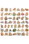50PCS All 50PCS Cute Capybara Animal Stickers Car Motorcycle Travel Luggage Phone Guitar Laptop Cart - 4