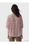 Nevavm Women's Plaid Pocket Shirt with a Difference - 3