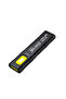 black LED Keychain Flashlight Rechargeable 550LM Portable Mini Torch Pocket Lantern Flood Work Light - 7