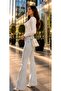 Women's Spanish-Style High Waist Power Lycra Shape-Up Denim Pants - 2