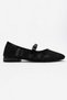 Pointed Knitwear with Berets Women's Ballerina Black - 2