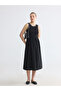 Esvab • Modern & Distinctive Zero Roba Collar Waist-Slit Dress - 3