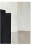 Fmeyart Contemporary Abstract Black And Beige Oil Prints Canvas Painting Wall Art Posters Picture Li - 2