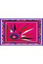 Solar Fuchsia Tie-Up Slit Pareo Beach Skirt Bikini Top Beachwear Summer Beachwear 150X95 Cm; - 2
