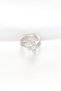 Topçuk Model Zircon Stone Silver Color Adjustable Ring 5886 - Miyng2232-4501 - 2