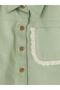Lcw Baby Shirt Collar Gabardine Girls' Jacket - 2