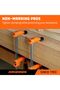 2-pack Medium Duty Steel Bar Clamp Set with 272 kg Load limit, 61 cm - 8
