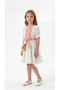All-Over Floral Patterned Bag Girl's Dress - 2