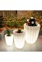 Modern Planter Set 3 Pieces LED - 3