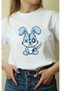 Unisex Oversize 24/1 Combed Cotton Dtf Printed T-Shirt - Dtf153 - 2