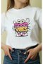 Unisex Oversize 24/1 Combed Cotton Dtf Printed T-Shirt - Dtf156 - 2