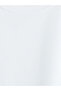Vizyon New Season White U-Neck Women's Ribbed Undershirt - 7