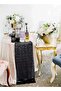 Silk Route Sequin Table Runner 12x72 inch Glitter Fabric Table Linens Runner Fabric Decorations for Holiday Wedding Birthday Outdoor Party Decor(Black) - 5