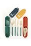 Silk Route - Portable Wheat Straw Travel Utensil Set with Case: 4 Sets Reusable Cutlery for Kids, Adults - 4