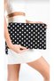 Polka Dot 13Inch Tablet Bag Portfolio Clucth