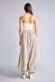 Balloon Fit Normal Waist Striped Trousers H7639Ax26Sm - 5