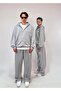Thin Fabric Embroidered Oversize Premium Zip Hoodie - 5