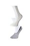 Glb-Stl41414 Gray and White Women's Ballerina Socks 6 Pairs - 2