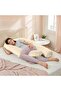 ® Pregnancy Pillows for Sleeping, U Shaped Full Body Maternity Pillow with Removable Velvet Cover - 3