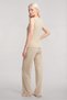 Women's Minimal Sleeveless Summer Suit Beige - 6