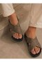 Unisex Comfort Slippers with Cross Straps and Soft Sole City Style Slippers - 4