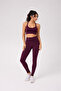 Comfy Model High Waist Gathering Seamless Leggings with Gathered Back - 2