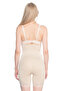 Nude High Waist Lace Leg Corset - 3