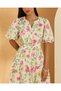 Women Ivory Printed Midi Dress - 2