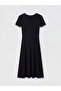 فستان NEVAVM بتصميم V-neck Bodycon مع تفاصيل مميزة - 6