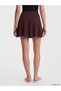 Trendlucky Women's Swimming Shorts Skirt with Elastic Waist with Difference in Color - 3