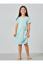 Pack of 2 - Girls Printed Short Sleeve Nightdress - 6
