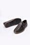 Brunetti Brown 100% Genuine Leather Loafer Men's Shoes - 3