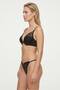 Women's Black Brodeli Bra Set - 3