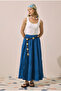 Colorful Skirt Indigo