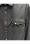 Men's Black Pocket Shirt - 3