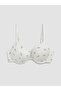Esvab • Modern & Distinctive Underwire Padded Floral T-Shirt Bra - 2