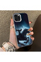 iPhone 15 Pro Compatible Hard Acrylic Back Silicone Edge Lens Protection Venom Case - 3