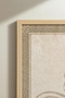 Tuğra Motif Islamic Calligraphy Single Wooden Painting - Natural Wood Framed Home and Business Painting - 4