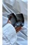Set of 2 Women's Black Classic Bone Hair Combs / Side Hair Combs - 5