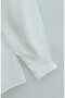 Modal Tunic with Floral Detail on the Front and Buckle Belt - White - 6