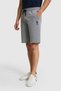 Men's Gray Melange Knitted Shorts 50322604-Vr086 - 4