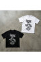 Set of 2 Special Series Design Gothic Printed Premium Cotton Unisex T-Shirts