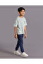 Boys Green Printed Scuba Fabric T-shirt - 6