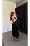 Pilise Strappy Knitted Midi Dress Black - 4