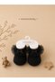 * Baby Girl Tulle Ribbon Socks 3-Piece Combination Set - 2