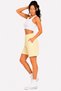 Women's Waterway Fabric Shorts - High Waist Elastic Waist Lace-Up Shorts - 3