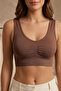 Seamless Bustier Corset – Thick Straps, No Pads, No Underwire, Gathering Bra 5050 - 3
