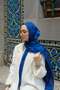 C Desen Premium Shawl-Sax Blue