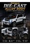 1:22 RC Land Rover Defender Spray Alloy Car with LED Lights and 2.4GHz Remote Control Rechargeable Die-Cast SUV Toy Car with Opening Doors Hood Trunk Smoke Fog Effect for Kids Boys Girls 3+ - 3